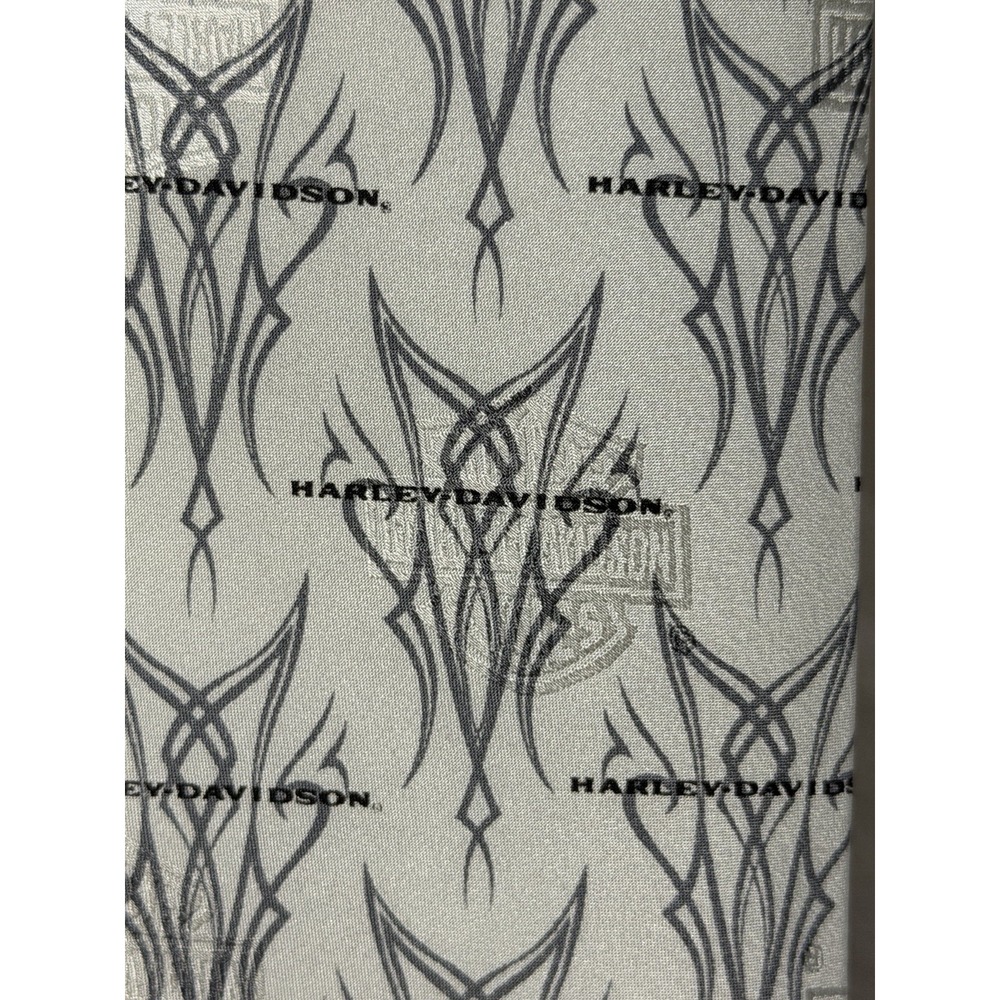 Harley Davidson Vintage Tie '90s x Ralph Marlin Mens Tattoo Industrial Biker